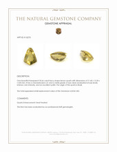 20.66 Ct. Quartz from Brazil Appraisal