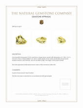 10.05 Ct. Quartz from Brazil Appraisal