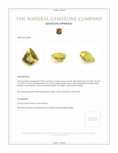 19.98 Ct. Quartz from Brazil Appraisal
