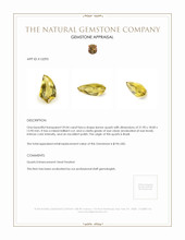 39.04 Ct. Quartz from Brazil Appraisal