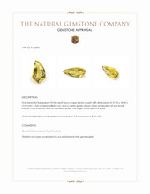 39.04 Ct. Quartz from Brazil Appraisal