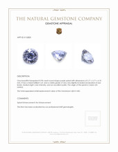 0.90 Ct. Spinel from Ceylon (Sri Lanka) Appraisal