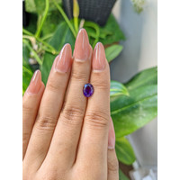 1.63 Ct. Amethyst from Brazil Life Style