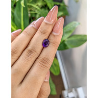 1.74 Ct. Amethyst from Brazil Life Style