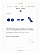 4.05 Ct. Alexandrite from Ceylon (Sri Lanka) Appraisal