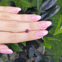 0.91 Ct. Garnet from Ceylon (Sri Lanka) Life Style