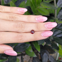 1.38 Ct. Garnet from Ceylon (Sri Lanka) Life Style