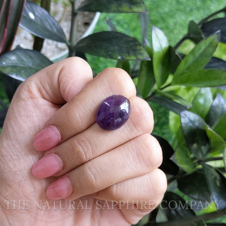 14.70 Ct. Cabochon Amethyst from Africa