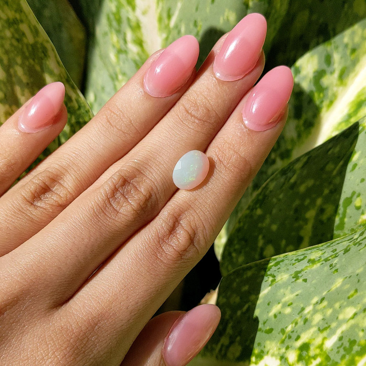 2.35 Ct. White Opal from Ethiopia