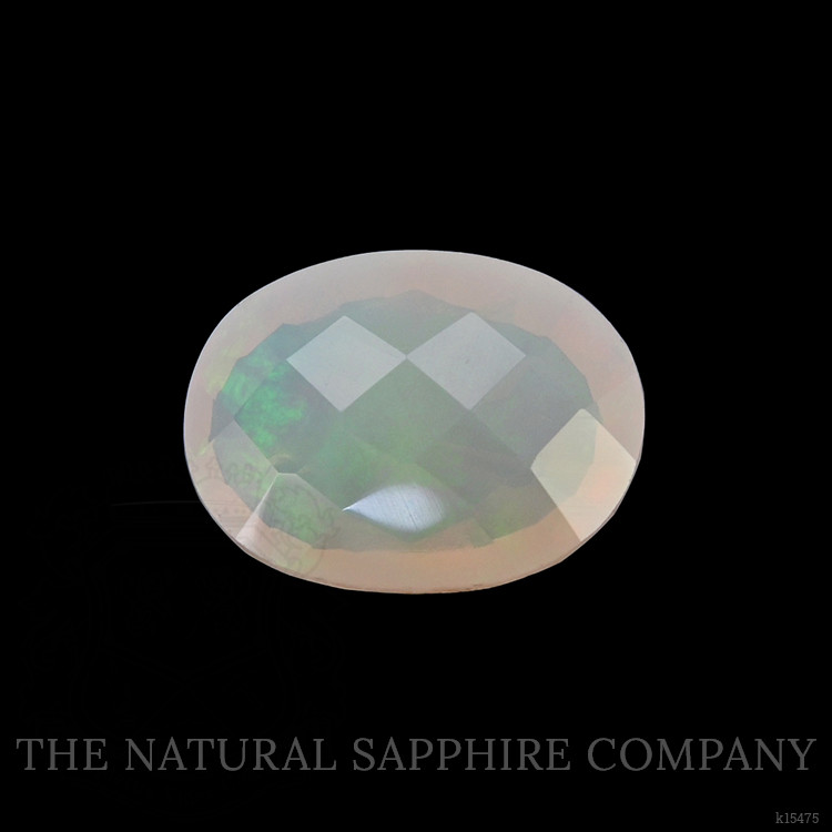 2.86 Ct. Cabochon White Opal from Ethiopia