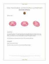 14.12 Ct. Cabochon Agate from Namibia Appraisal