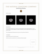 3.67 Ct. Quartz from Brazil Appraisal