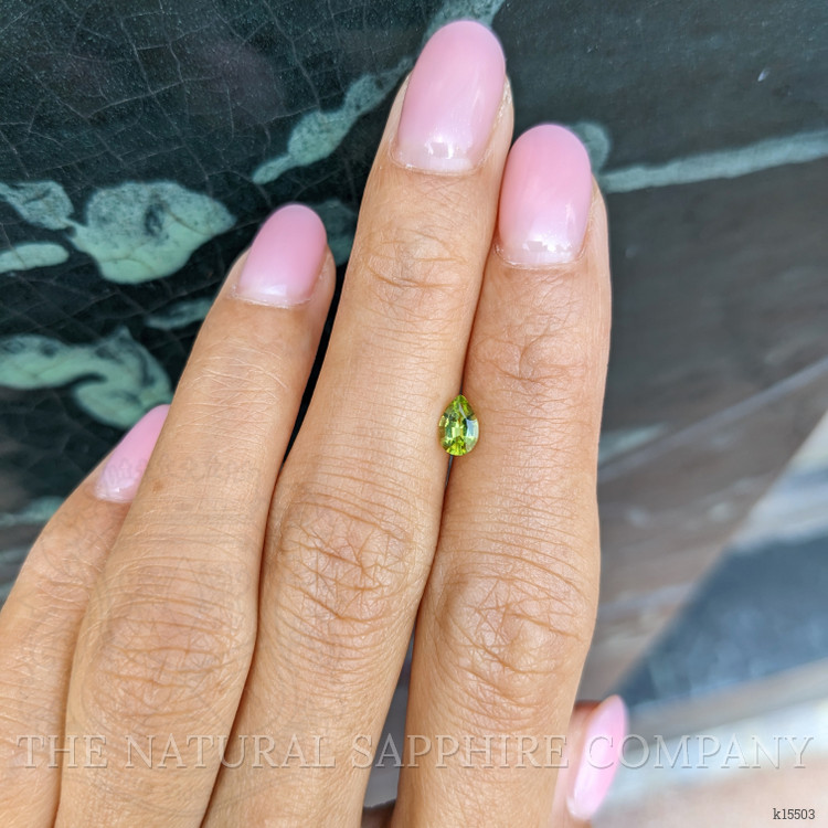 0.39 Ct. Peridot from Ceylon (Sri Lanka)