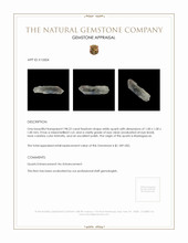 198.22 Ct. Quartz from Madagascar Appraisal