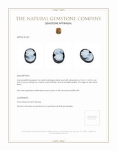 6.16 Ct. Onyx from Brazil Appraisal
