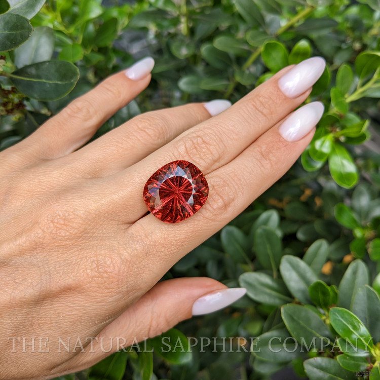 22.49 Ct. Redddish Pink Rubellite Tourmaline from Ceylon (Sri Lanka)