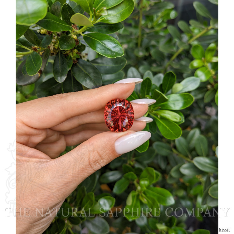 22.49 Ct. Redddish Pink Rubellite Tourmaline from Ceylon (Sri Lanka)