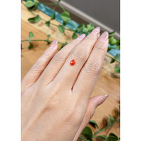 0.34 Ct. Cabochon Coral from Italy Life Style