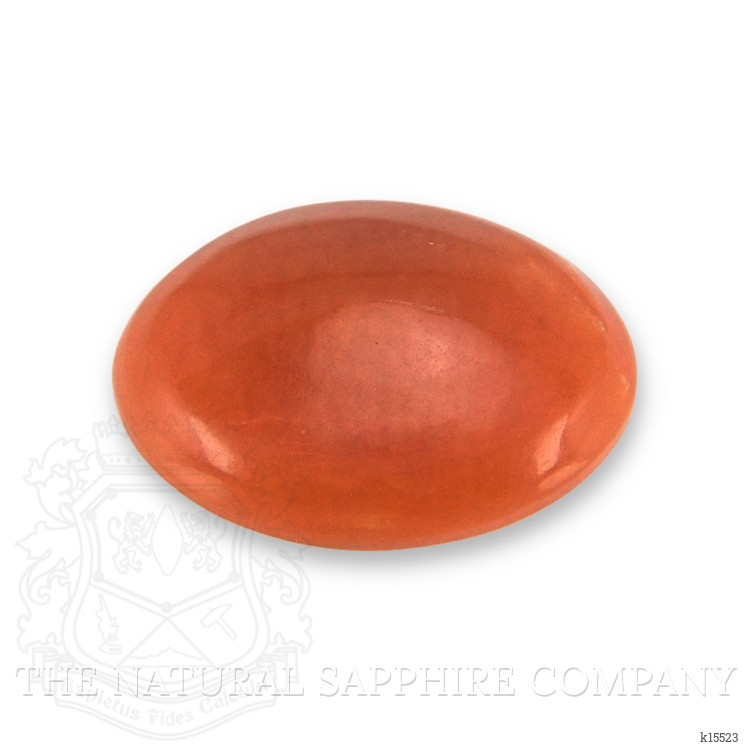 1.64 Ct. Orange Cabochon Coral from Italy