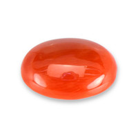 4.27 Ct. Orange Cabochon Coral from Italy Video