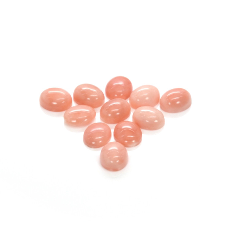 36.04 Ct. Cabochon Coral from Italy