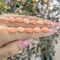 36.04 Ct. Cabochon Coral from Italy Life Style