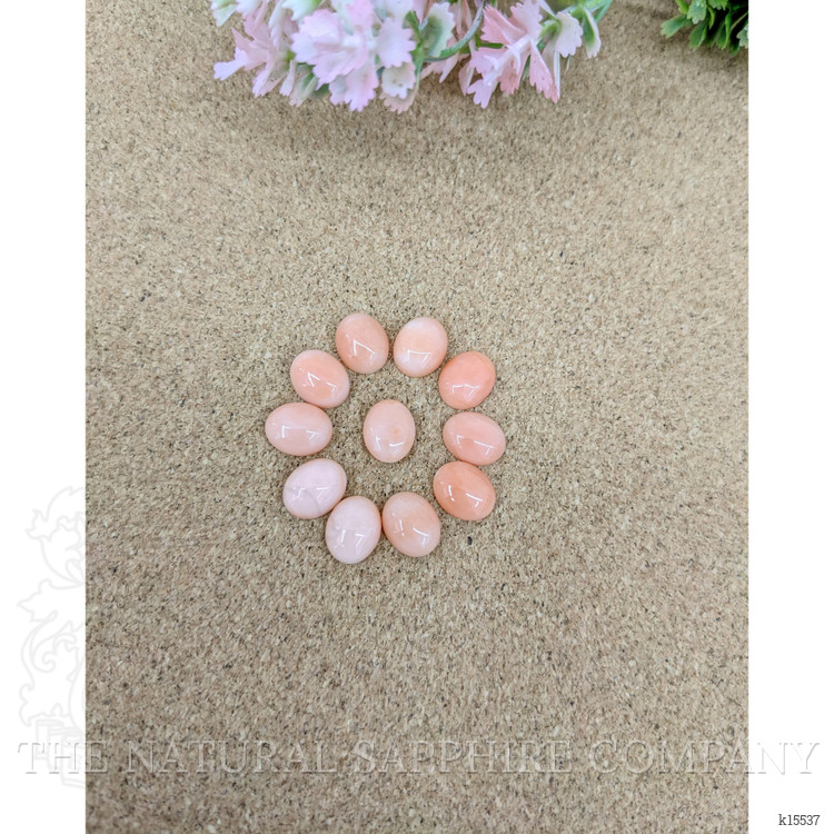 36.04 Ct. Cabochon Coral from Italy