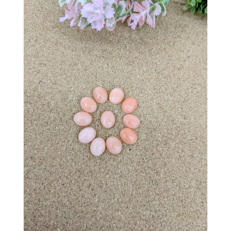 36.04 Ct. Cabochon Coral from Italy