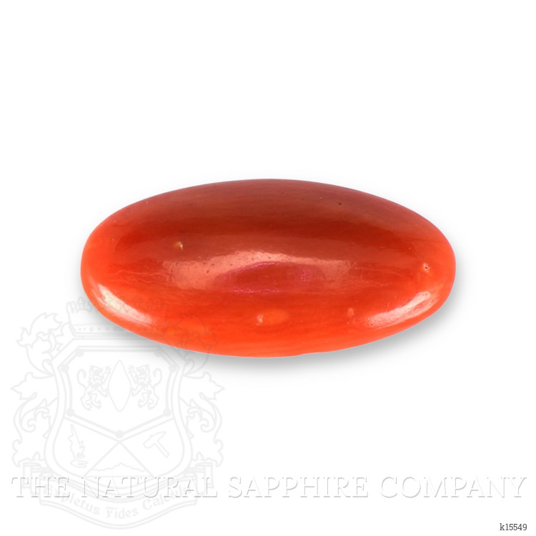 4.02 Ct. Cabochon Coral from Italy
