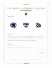 1.42 Ct. Spinel from South Africa Appraisal