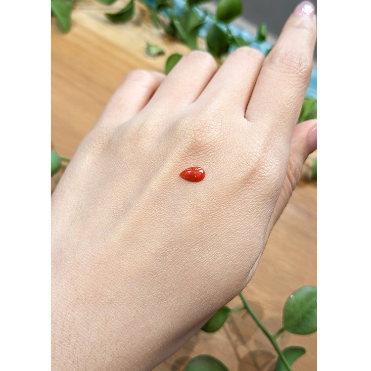 0.45 Ct. Cabochon Coral from Italy