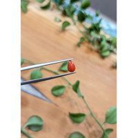 0.45 Ct. Cabochon Coral from Italy Life Style