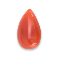 1.21 Ct. Cabochon Coral from Italy Video