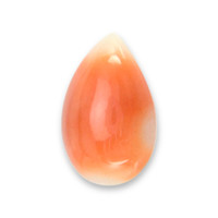 1.41 Ct. Cabochon Coral from Italy Video