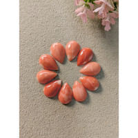 35.29 Ct. Cabochon Coral from Italy Life Style