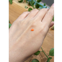 0.25 Ct. Cabochon Coral from Italy Life Style