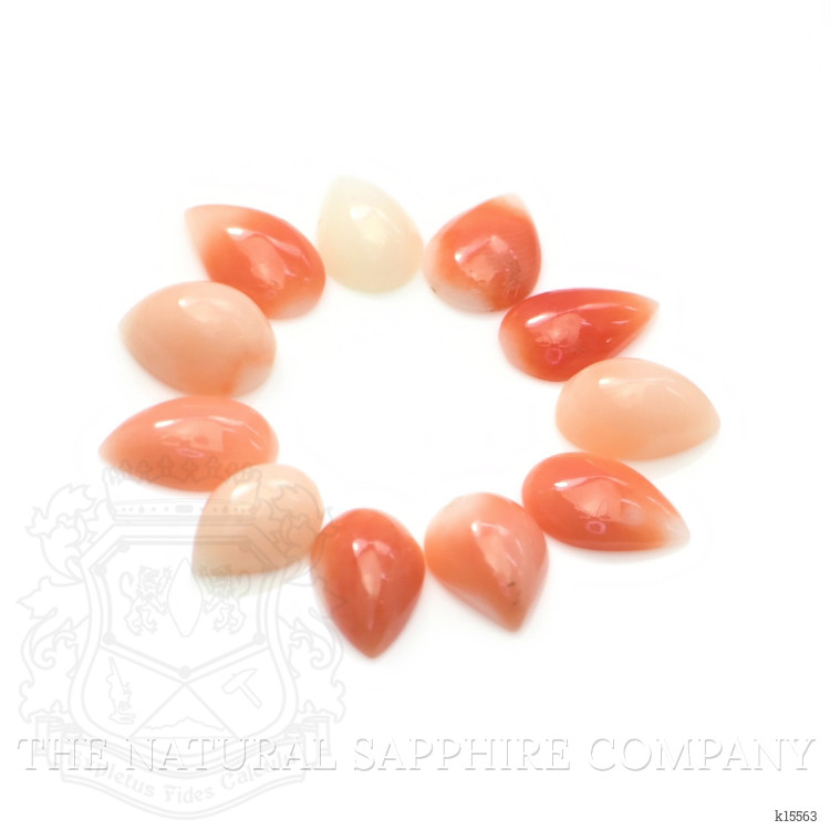 6.80 Ct. Cabochon Coral from Italy