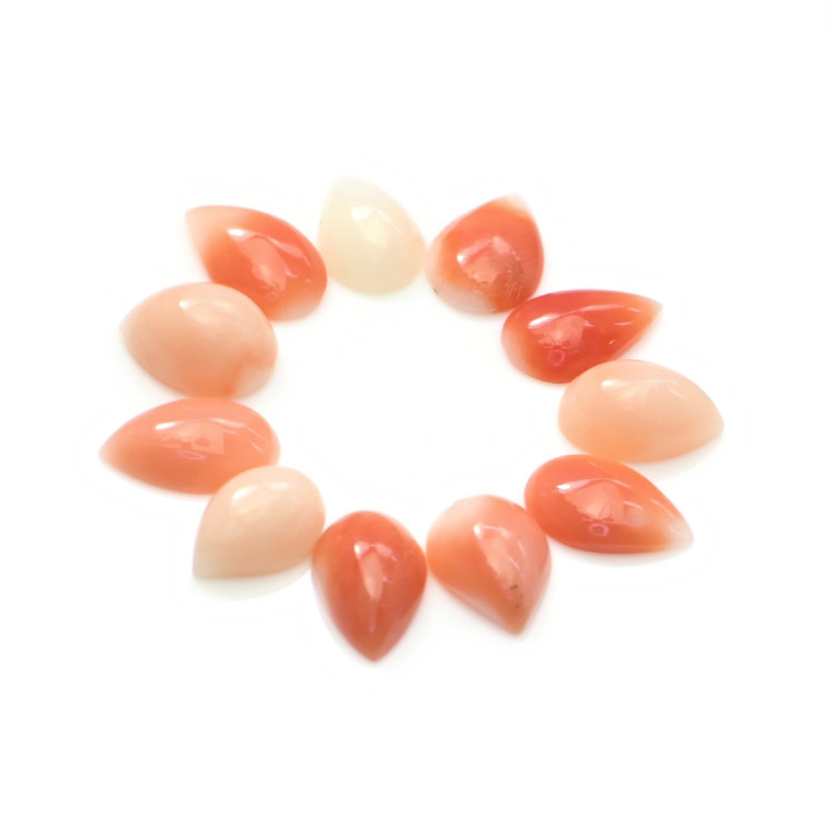 6.80 Ct. Cabochon Coral from Italy