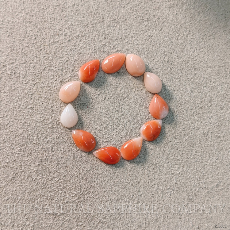 6.80 Ct. Cabochon Coral from Italy