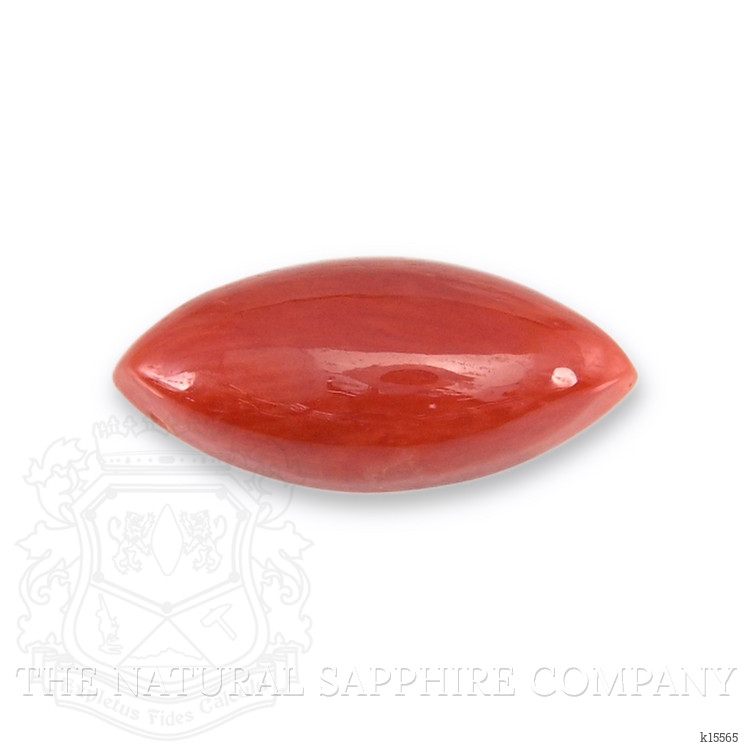 3.08 Ct. Cabochon Coral from Italy