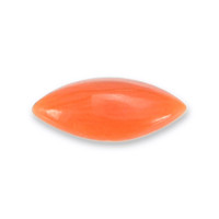 0.36 Ct. Cabochon Coral from Italy Video