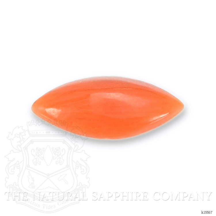 0.36 Ct. Cabochon Coral from Italy