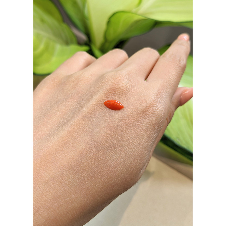 0.77 Ct. Cabochon Coral from Italy