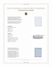 5.57 Ct. Lapis from Afghanistan 3 D Scan Report