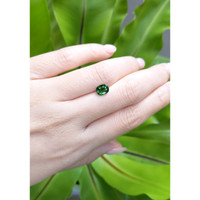 1.22 Ct. Tsavorite Garnet from Tanzania Life Style