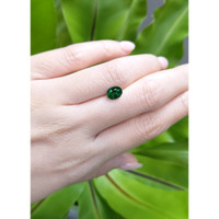 1.30 Ct. Tsavorite Garnet from Tanzania Life Style