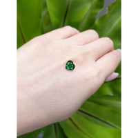 1.52 Ct. Tsavorite Garnet from Tanzania Life Style