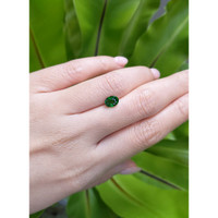 1.27 Ct. Tsavorite Garnet from Tanzania Life Style