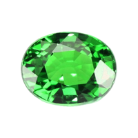 1.42 Ct. Tsavorite Garnet from Tanzania Video