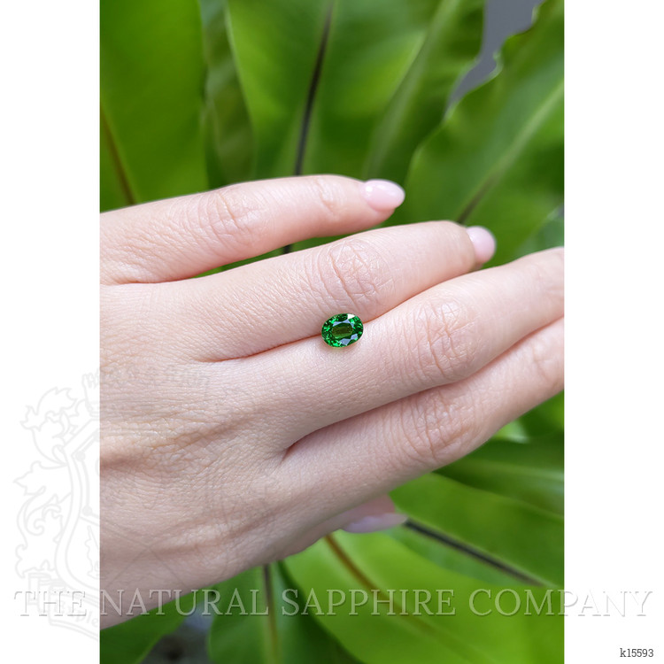 1.42 Ct. Tsavorite Garnet from Tanzania
